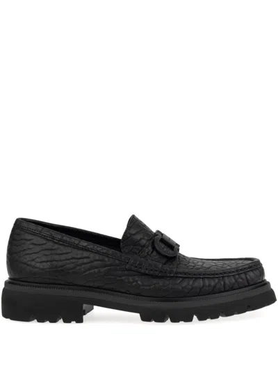 Ferragamo Salvatore  Flat Shoes In Black