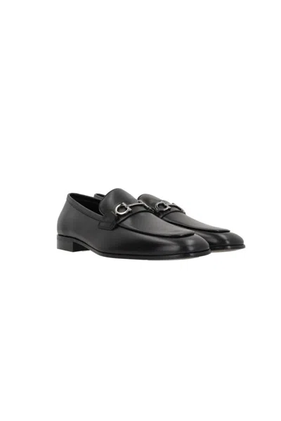 Ferragamo Salvatore  Flat Shoes In Black