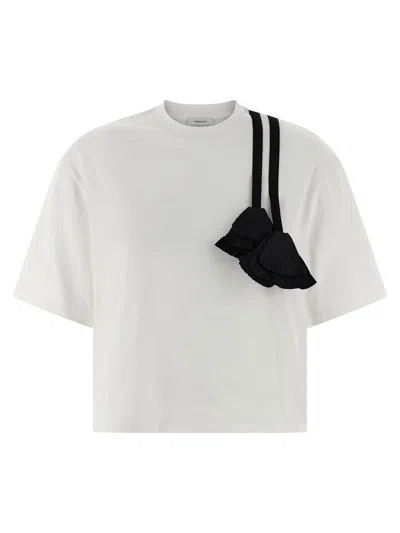 FERRAGAMO SALVATORE FERRAGAMO FLORAL INSERT T-SHIRT