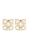 Ferragamo Four Gancini Clip On Earrings