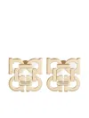 Ferragamo Four Gancini Clip On Earrings