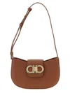 Ferragamo Gabry Shoulder Bags Brown