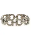 Ferragamo Gancini Bracelet In Metallic
