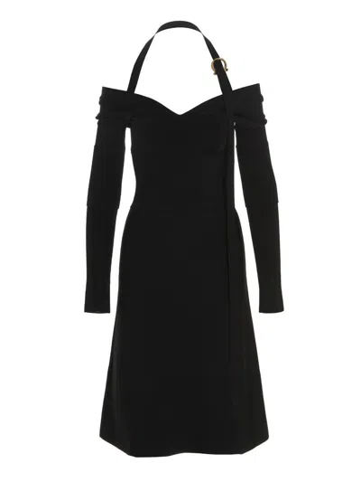 FERRAGAMO SALVATORE FERRAGAMO 'GANCINI' BUCKLE DRESS