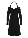 FERRAGAMO SALVATORE FERRAGAMO 'GANCINI' BUCKLE DRESS