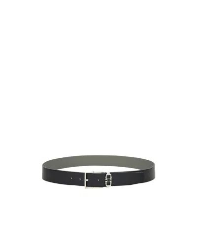 FERRAGAMO SALVATORE FERRAGAMO GANCINI BUCKLED REVERSIBLE BELT