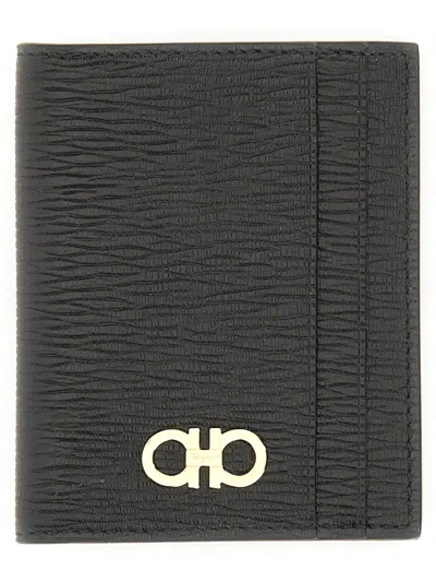 FERRAGAMO SALVATORE FERRAGAMO GANCINI CREDIT CARD HOLDER