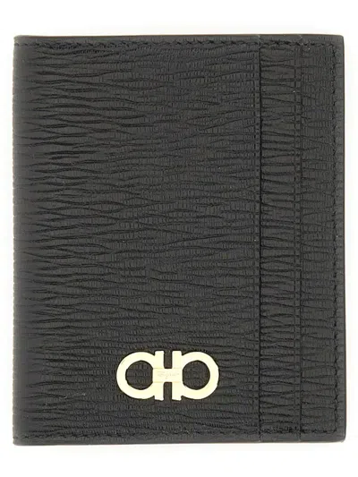 FERRAGAMO SALVATORE FERRAGAMO GANCINI CREDIT CARD HOLDER