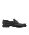Ferragamo Men Mocassini British Gancini In Black