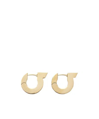 FERRAGAMO SALVATORE FERRAGAMO GANCINI EMBELLISHED EARRINGS