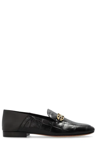 Ferragamo Louis Gancini Loafers In Brown
