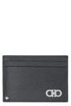 Ferragamo Salvatore  Gancini Leather Card Holder