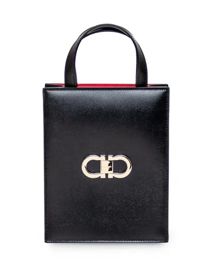 Ferragamo Salvatore  Gancini Mini Tote Bag