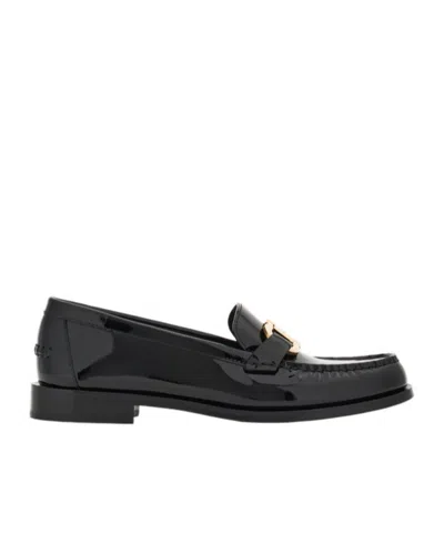 FERRAGAMO SALVATORE FERRAGAMO GANCINI ORNAMENT MOCCASINS
