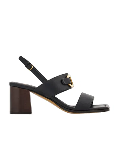 FERRAGAMO SALVATORE FERRAGAMO GANCINI ORNAMENT SANDALS