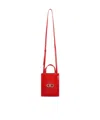 Ferragamo Salvatore  Gancini-plaque Mini Tote Bag In Red