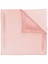 Ferragamo Gancini Hook Scarf With Shaded Effect In Multicolor