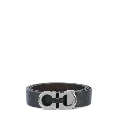 FERRAGAMO SALVATORE FERRAGAMO GANCINI BUCKLE REVERSIBLE BELT