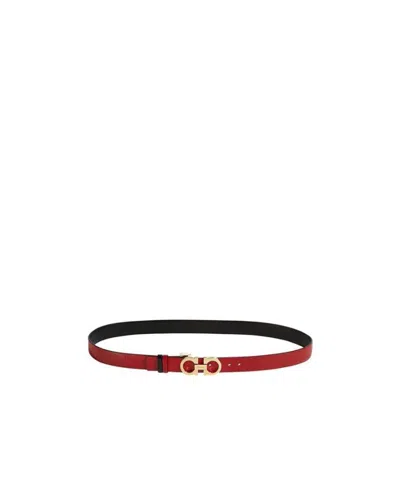FERRAGAMO FERRAGAMO REVERSIBBLE GANCINI BELT