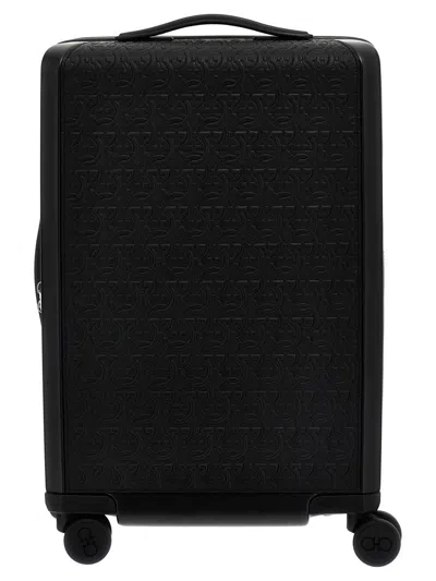 Ferragamo Salvatore  'gancini' Trolley In Black