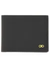 Ferragamo Textured Leather Bi-fold Wallet
