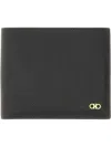 Ferragamo Textured Leather Bi-fold Wallet