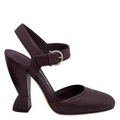 Pre-owned Ferragamo Salvatore  Gazania Pumps In Purple