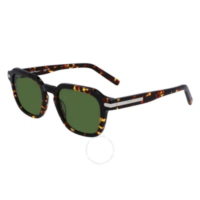Ferragamo Salvatore  Green Sport Men's Sunglasses Sf1089sn 219 52
