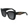 Ferragamo Salvatore  Grey Butterfly Ladies Sunglasses Sf1023s 001 52