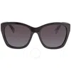 Ferragamo Salvatore  Grey Gradient Cat Eye Ladies Sunglasses Sf957s 001 56