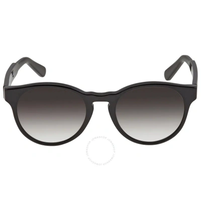 Ferragamo Grey Gradient Round Ladies Sunglasses Sf1068s 001 52 In Black
