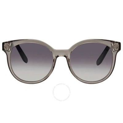 Ferragamo Salvatore  Grey Gradient Round Sunglasses Sf833s 290 53 In Blue