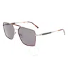 Ferragamo 59mm Rectangular Sunglasses