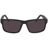 Ferragamo Salvatore  Grey Rectangular 58 Mm Men's Sunglasses Sf960s 001 58