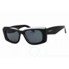 Ferragamo Salvatore  Grey Rectangular Ladies Sunglasses Sf1079sn 022 54