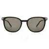 Ferragamo Salvatore  Grey Square Men's Sunglasses Sf1015s 001 52 In Black / Grey