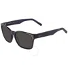 Ferragamo Salvatore  Grey Square Unisex Sunglasses Sf959s 414 55 In Gray