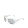 Ferragamo Salvatore  Grey Wrap Ladies Sunglasses Sf1078s 102 59