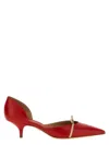 Ferragamo Gyoia Pointed High Heels In Red