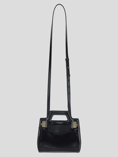 Ferragamo Salvatore  Handbags In Black