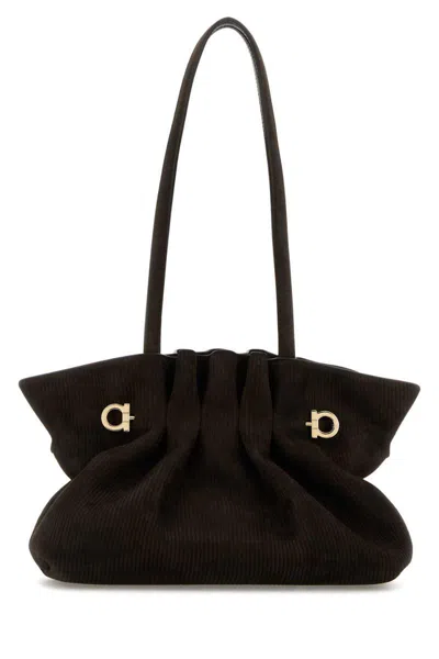 Ferragamo Salvatore  Handbags. In Brown