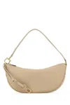 Ferragamo Zippered Shoulder Bag In Beige O Tan