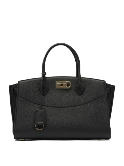Ferragamo Salvatore  Handbags In Black