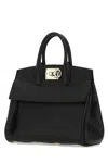Ferragamo The Studio Small Bag In Black