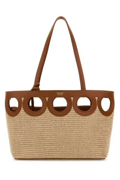 Ferragamo Salvatore  Handbags. In Brown
