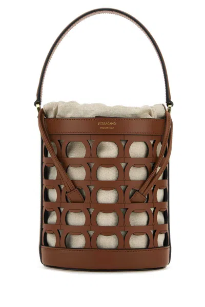 Ferragamo Salvatore  Handbags. In Brown