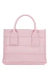 Ferragamo Small Tote Bag With Signature In Pink