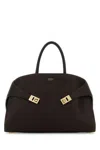 Ferragamo Hug Soft Shoulder Bag In Testadim