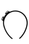 Ferragamo Crystal Embellished Cotton Blend Hair Band
