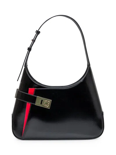 Ferragamo Salvatore  Hobo Bag In Black